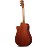 ALYSEE A120-CE-3TS CHITARRA ACUSTICA SPALLA MANCANTE ELETTRIFICATA COLORE SUNBURST