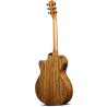 ALYSEE A160-CE-NAT CHITARRA ACUSTICA SPALLA MANCANTE ELETTRIFICATA COLORE NATURAL