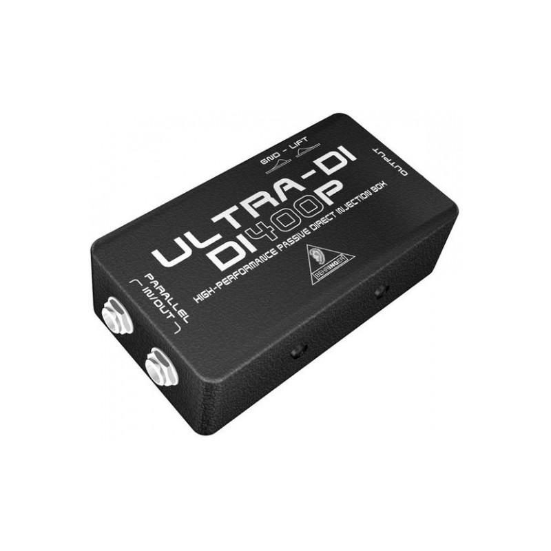 BEHRINGER DI400P ULTRA-DI DI-BOX PASSIVA IN/OUT PARALLELO XLR OUT CON GROUND LIFT