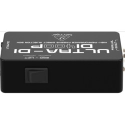 BEHRINGER DI400P ULTRA-DI DI-BOX PASSIVA IN/OUT PARALLELO XLR OUT CON GROUND LIFT