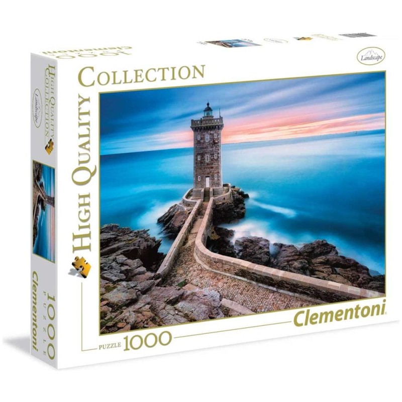 Clementoni - The Lighthouse Faro Andreani High Quality Collection Puzzle, 1000 Pezzi