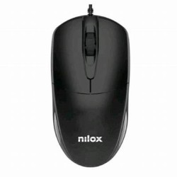 NILOX MOUSE USB 3 TASTI NERO