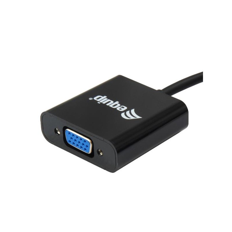 ADATTATORI - EQUIP - ADATTATORE DISPLAYPORT (M) - VGA (F)