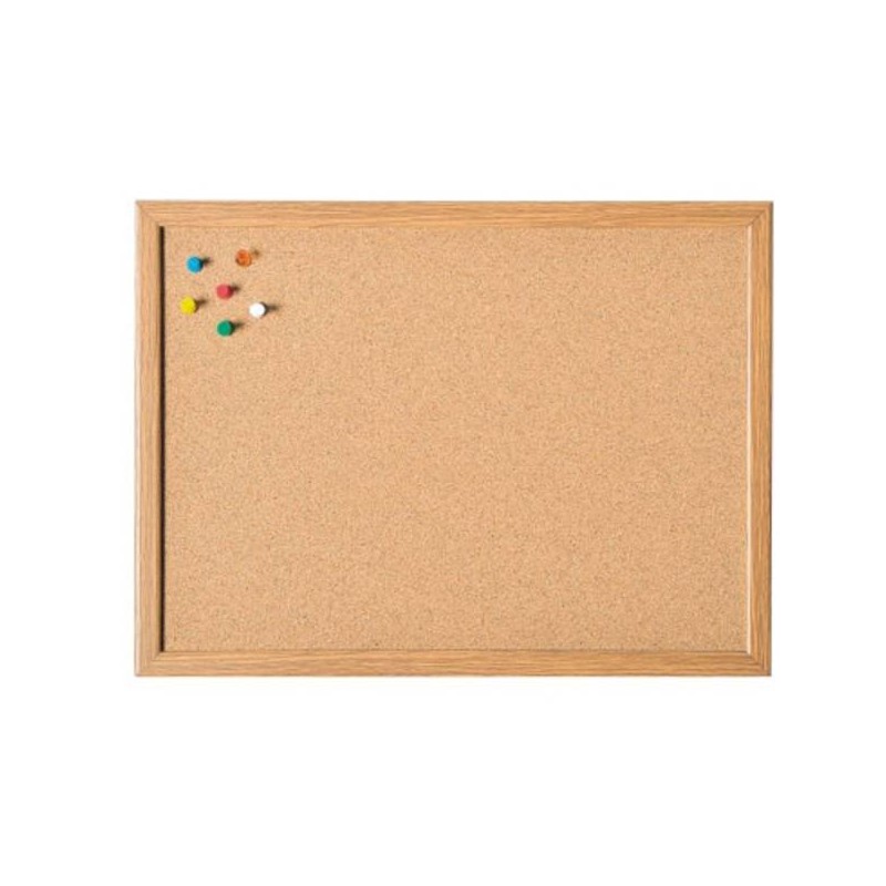 Magnetoplan 121924 Bacheca in sughero Marrone Sughero 100 cm x 60 cm