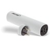 InLine USB Soundbank Powerbank 2.200mAh, con altoparlante e display LED, White
