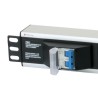 Multipresa 6 Posti da Rack 19" con Magnetotermico Spina Italiana Cavo 3 metri 1U