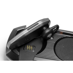 Kit vivavoce Bluetooth per auto con Microfono e Auricolare BT-X30-1 Nero