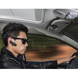 Kit vivavoce Bluetooth per auto con Microfono e Auricolare BT-X30-1 Nero