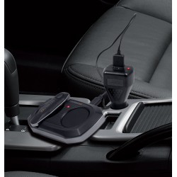 Kit vivavoce Bluetooth per auto con Microfono e Auricolare BT-X30-1 Nero