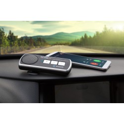 Technaxx BT-X22 vivavoce Telefono cellulare Nero, Argento Bluetooth