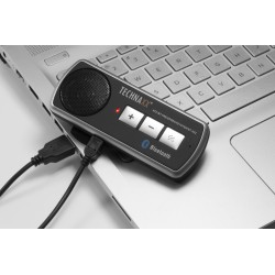 Technaxx BT-X22 vivavoce Telefono cellulare Nero, Argento Bluetooth