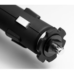 Supporto per Smartphone da Auto Universale con caricabatteria -TE06 Nero