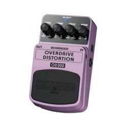 BEHRINGER OD300 OVERDRIVE DISTORTION PEDALE EFFETTO DISTORSORE PER CHITARRA