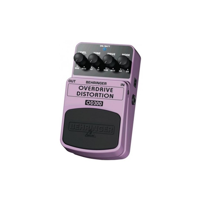 BEHRINGER OD300 OVERDRIVE DISTORTION PEDALE EFFETTO DISTORSORE PER CHITARRA