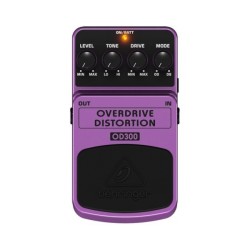 BEHRINGER OD300 OVERDRIVE DISTORTION PEDALE EFFETTO DISTORSORE PER CHITARRA