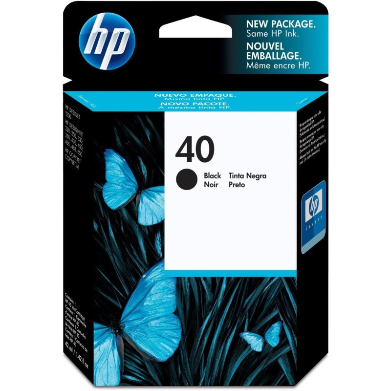 CARTUCCIA HP 40 NERO 51640CE ORIGINALE