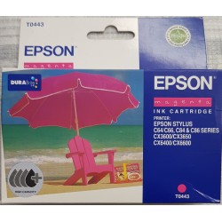 EPSON STYLUS C64/C66 C13T044340 CARTUCCIA MAGENTA DURA BRITE 