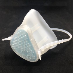 HAMTOD S9 Respiratore con filtro autoaspirante KN95 Filtro sostituibile Antivirus Antiappannamento Maschera