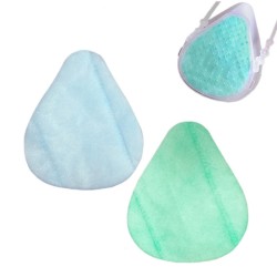 HAMTOD tamponi di cotone con filtro maschera sostituibile per HAMTOD S9 Respiratore con filtro autoaspirante (EPP0004) 10 pezzi