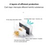HAMTOD tamponi di cotone con filtro maschera sostituibile per HAMTOD S9 Respiratore con filtro autoaspirante (EPP0004) 10 pezzi