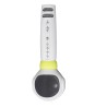 Technaxx BT-X36 Karaoke microphone Bianco, Giallo