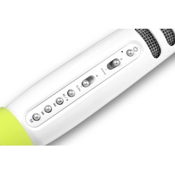 Technaxx BT-X36 Karaoke microphone Bianco, Giallo
