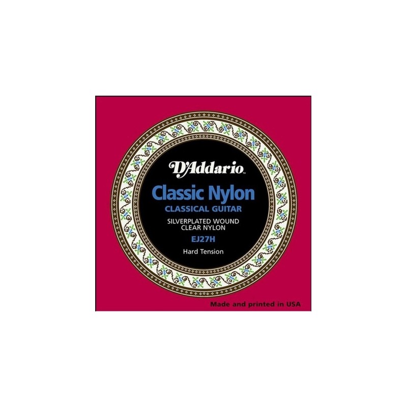 D'ADDARIO EJ27H CORDE CHITARRA CLASSICA HARD TENSION