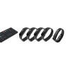 TrendGeek Fitness Armband TG-HR1 Fitness Armband mit Pulsmesser, Fitness Tracker Aktivitätstracker Pulsuhr Smartwatch Schrittzäh