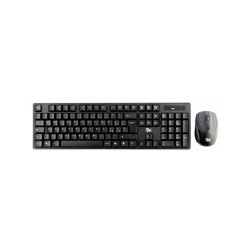 ITEK iTek Combo MW200 - Tastiera e mouse wireless 2.4GHZ retail
