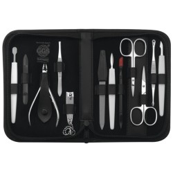 GGS Set Manicure e Pedicure Professionale 12pz