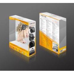 Technaxx BT-X15 Circumaurale Padiglione auricolare Nero