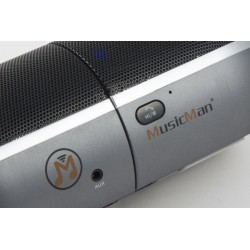 Music Man BT-X21 8 W Altoparlante portatile stereo Nero, Grigio