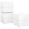 Tenda MW6 router wireless Dual-band (2.4 GHz/5 GHz) Gigabit Ethernet Bianco