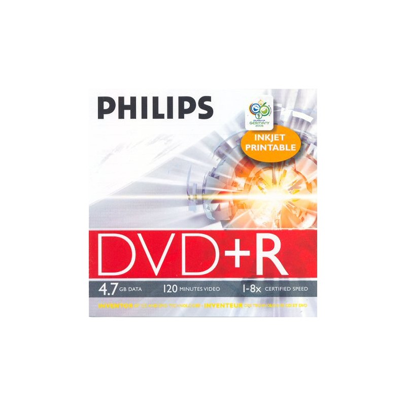 DVD-R 8X Philips DM418J10C/00 Dvd-R 1PZ 4,7GB