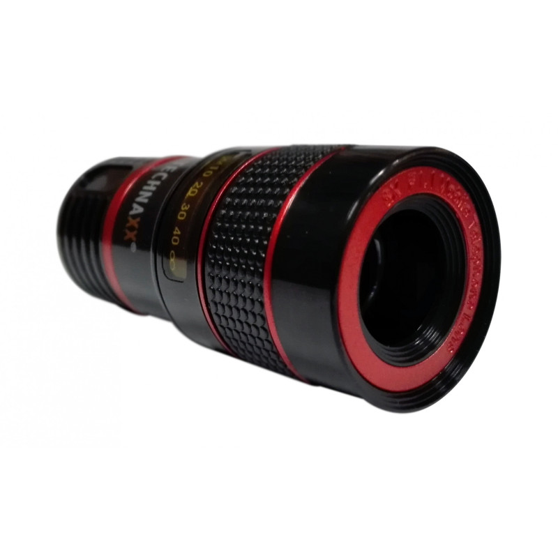Smartphone Obiettivo tele-zoom Nero, Rosso Technaxx LS6-01