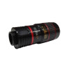 Smartphone Obiettivo tele-zoom Nero, Rosso Technaxx LS6-01