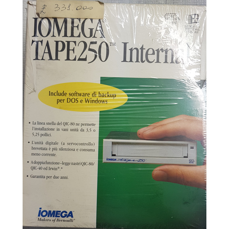 IOMEGA TAPE DRIVE INTERNO 250MB QIC-80 WIDE