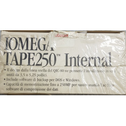 IOMEGA TAPE DRIVE INTERNO 250MB QIC-80 WIDE