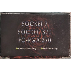 VENTOLA RAFFREDDATORE BALL BEARING PER CPU SOCKET 7/370/FC-PGA 370