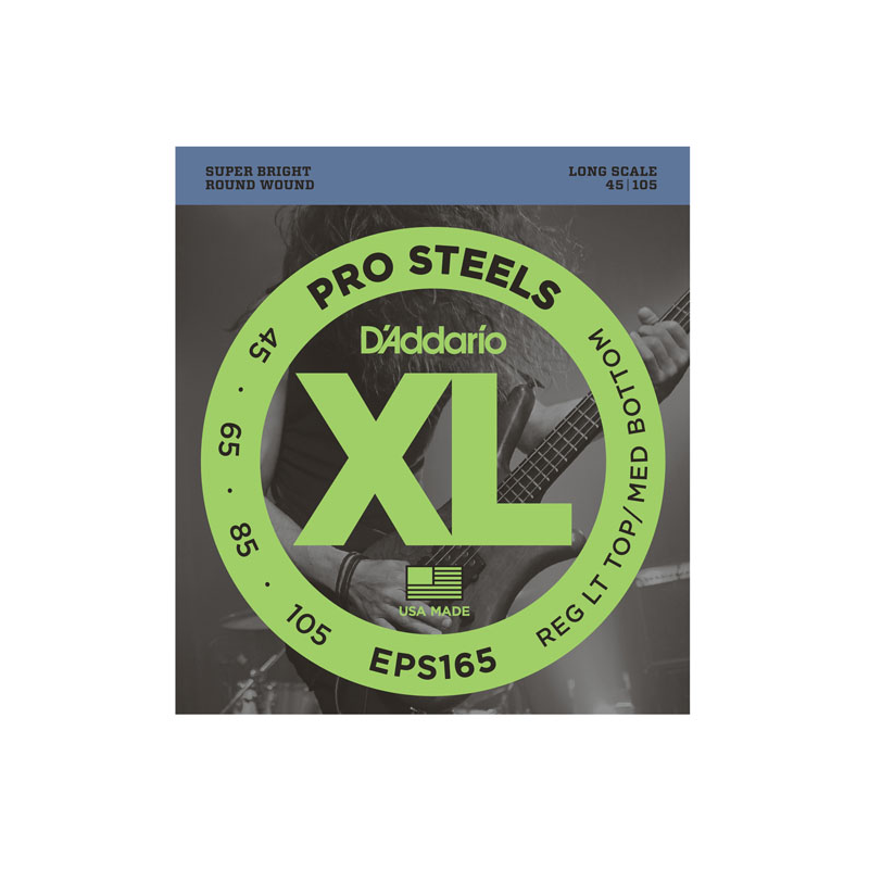 D'ADDARIO EPS165 CORDE PER BASSO