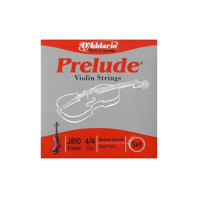D'ADDARIO J810 SET COILED CORDE VIOLINO