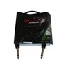 EXTREME JJ01 CAVO JACK-JACK 0,1 MT CON JACK DA 1/4" 6,3mm E CONNETTORI ANTISCIVOLO ERGONOMICI