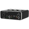 BEHRINGER UM2 U-PHORIA INTERFACCIA 2X2 USB SCHEDA AUDIO 2 IN 2 OUT PREAMPLIFICATORE MICROFONICO SOFTWARE PC MAC