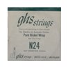 GHS PURE NICKEL WRAP N24 CORDA PER ACUSTICA
