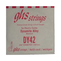 GHS DYNAMITE ALLOY DY42 CORDA PER CHITARRA ELETTRICA