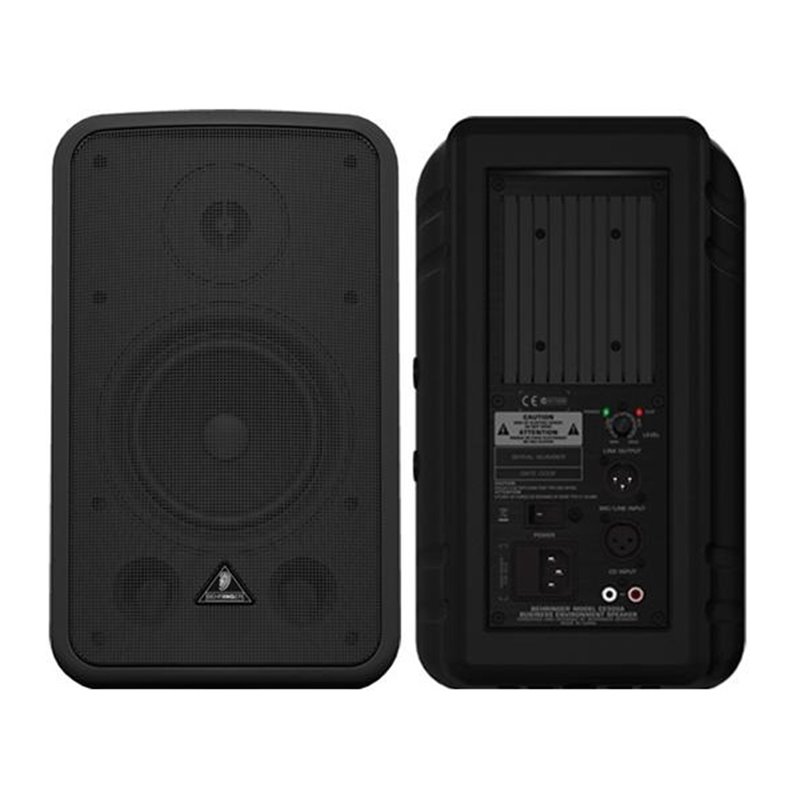 BEHRINGER CE500A-BK CASSA MONITOR DA INSTALLAZIONE 80W ATTIVO NERO + SUPPORTO DA MURO
