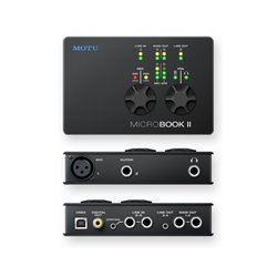MOTU MICRO BOOK II AUDIO INTERFACE INTERFACCIA AUDIO USB 2IN 6OUT