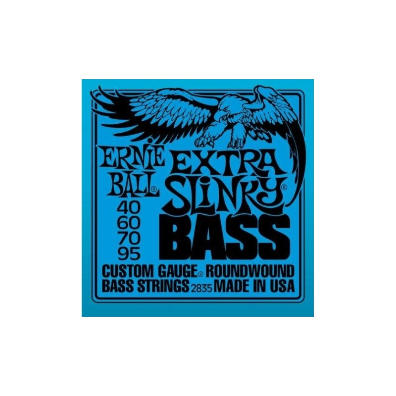 ERNIEBALL EXTRA SLINKY BASS 2835 40-95 MUTA PER BASSO ELETTRICO