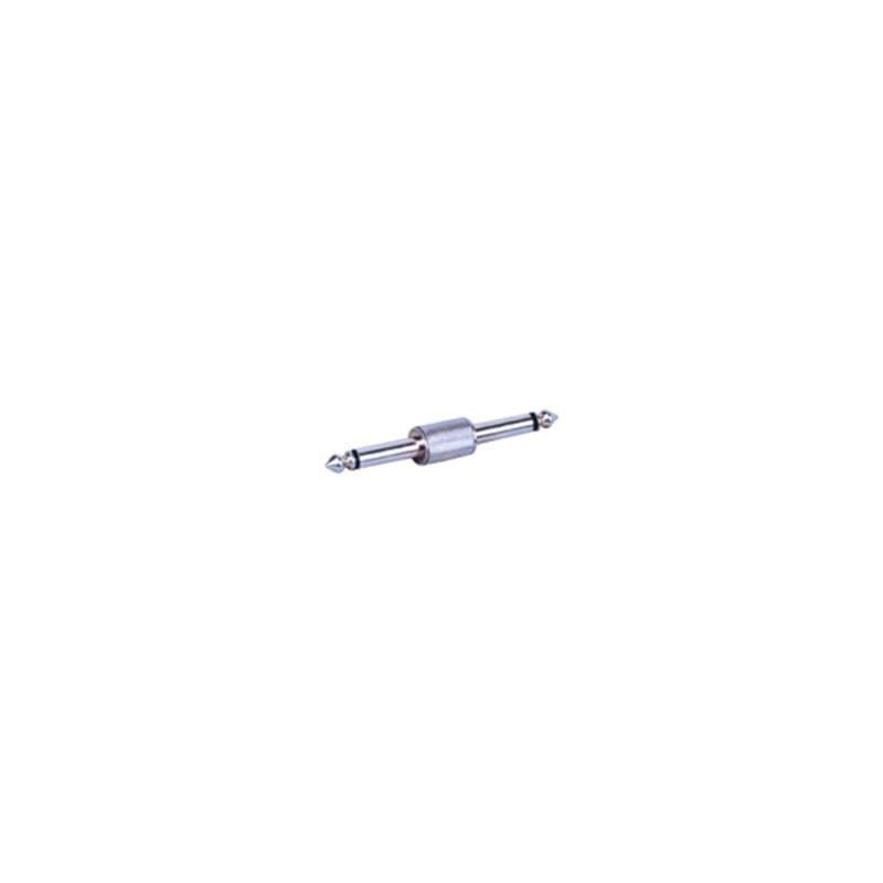 EXTREME ADA JM-JM CONNETORE 6,3mm 1/4" JACK MASCHIO-JACK MASCHIO 6,3mm 1/4" IN METALLO