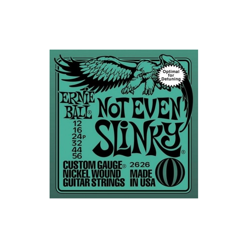 ERNIE BALL NOT EVEN SLINKY 2626 MUTA CHITARRA ELETTRICA 12-56